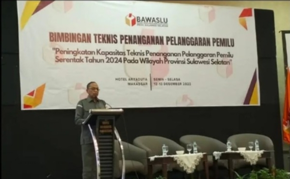 Tingkatkan Persepsi Penanganan, Bawaslu Gelar Bimtek Penanganan Pelanggaran