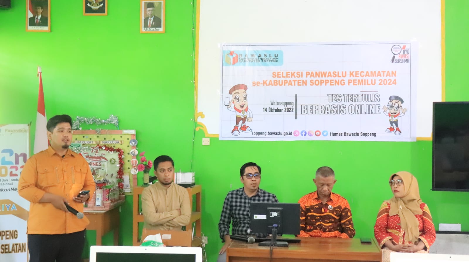 Pembentukan Panwaslu Kecamatan, Bawaslu Soppeng : Prosesnya Terbuka dan Sesuai Pedoman