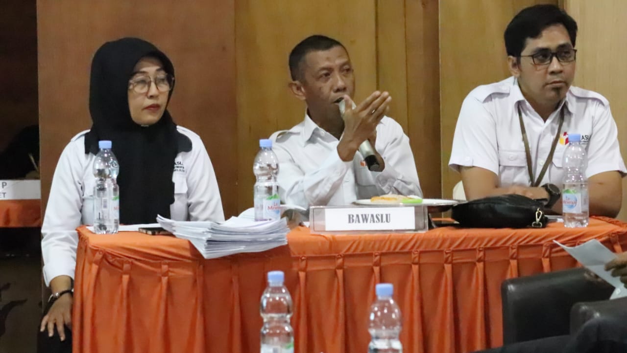 Bawaslu Soppeng Kawal Proses Pleno Terbuka Rekapitulasi DPT KPU Soppeng