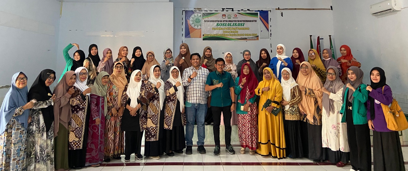 Sosialisasi Politik: Perempuan Soppeng Siap Menyongsong Pemilu 2024