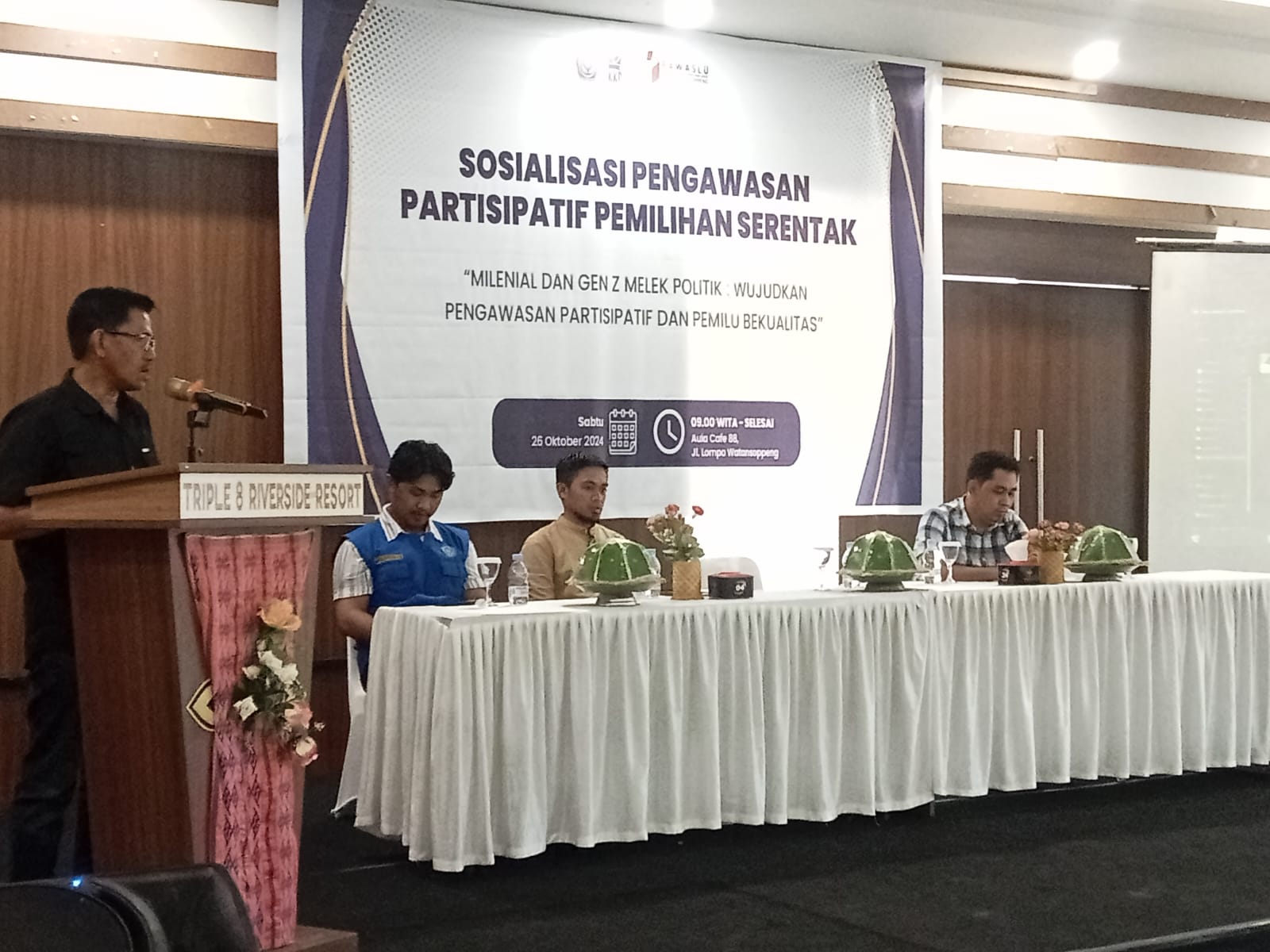 Sosialisasi Politik: Bawaslu Soppeng Gandeng Milenial dan Gen Z
