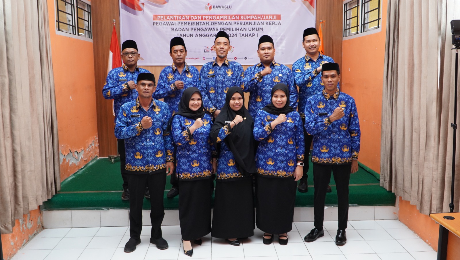 10 Pegawai Bawaslu Soppeng Resmi Naik Status Jadi PPPK, Momentum Baru Perjalanan Karier