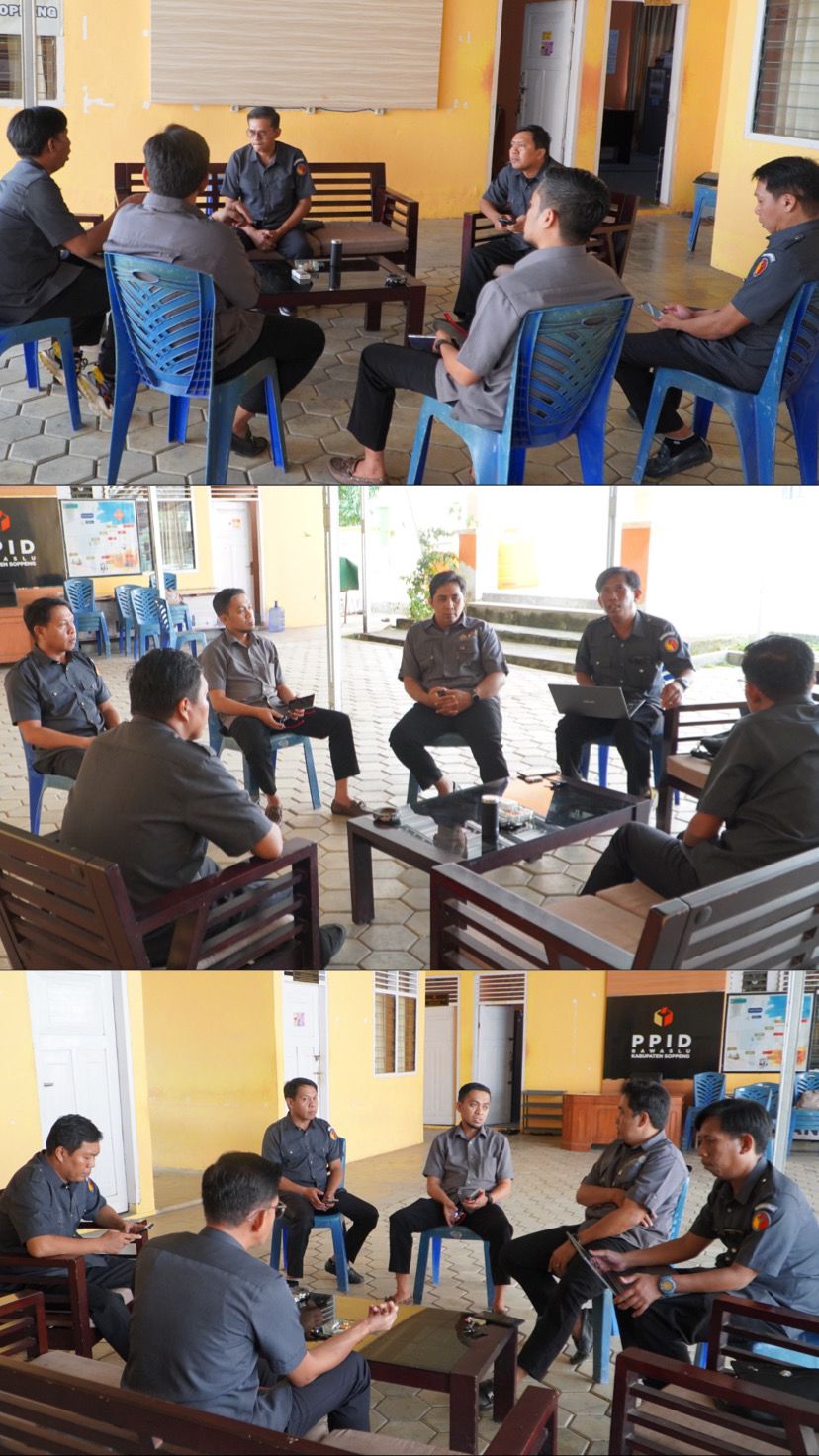 Bawaslu Soppeng Matangkan Persiapan Kegiatan Fasilitasi dan Penguatan Kelembagaan