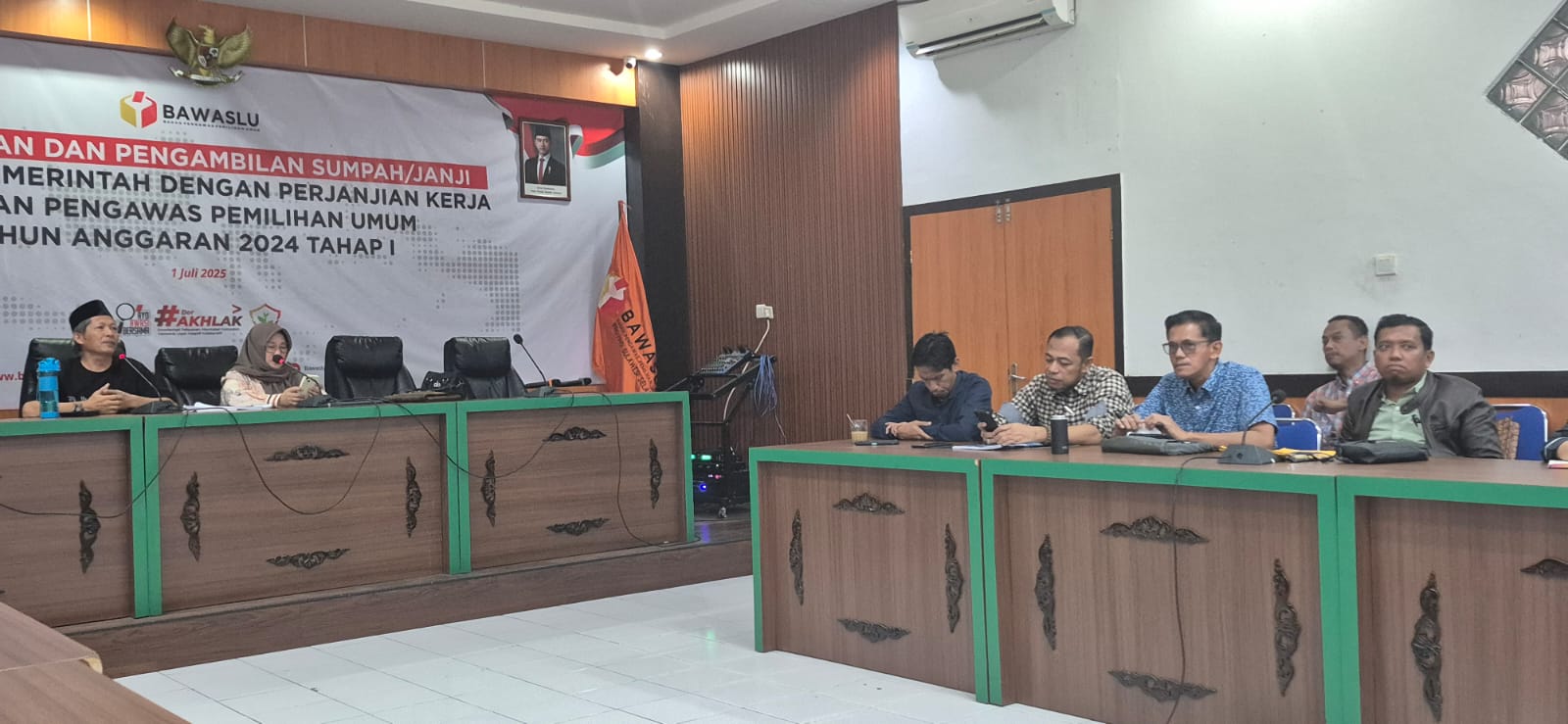 Ketua Bawaslu Soppeng Hadiri Rapat Inventarisasi Masalah dan Konsolidasi Kelembagaan Bawaslu