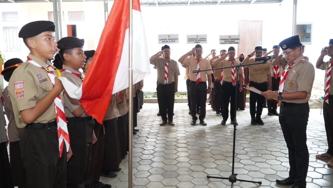 Bawaslu Soppeng Kukuhkan 14 Anggota Saka Adhyasta Pemilu