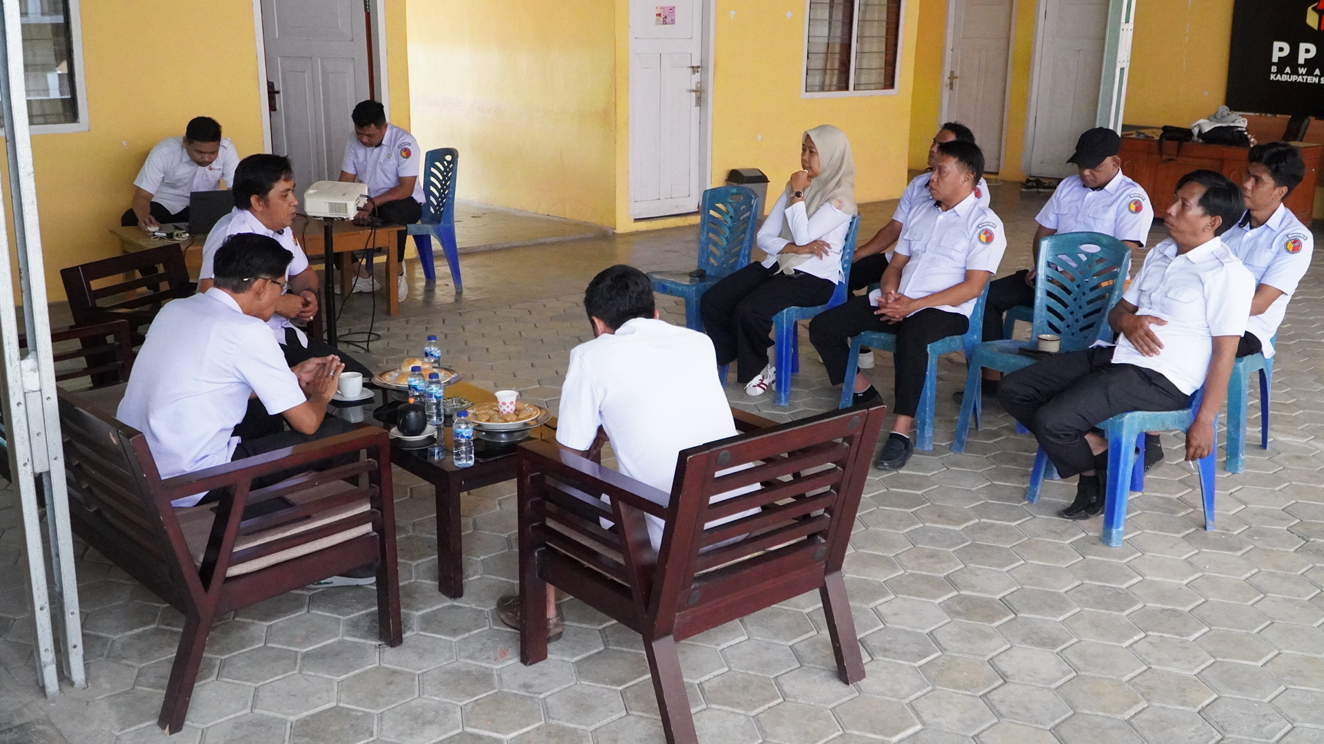 Bawaslu Soppeng Susun Agenda Pengawasan Pemutakhiran Data Parpol Tahun 2026