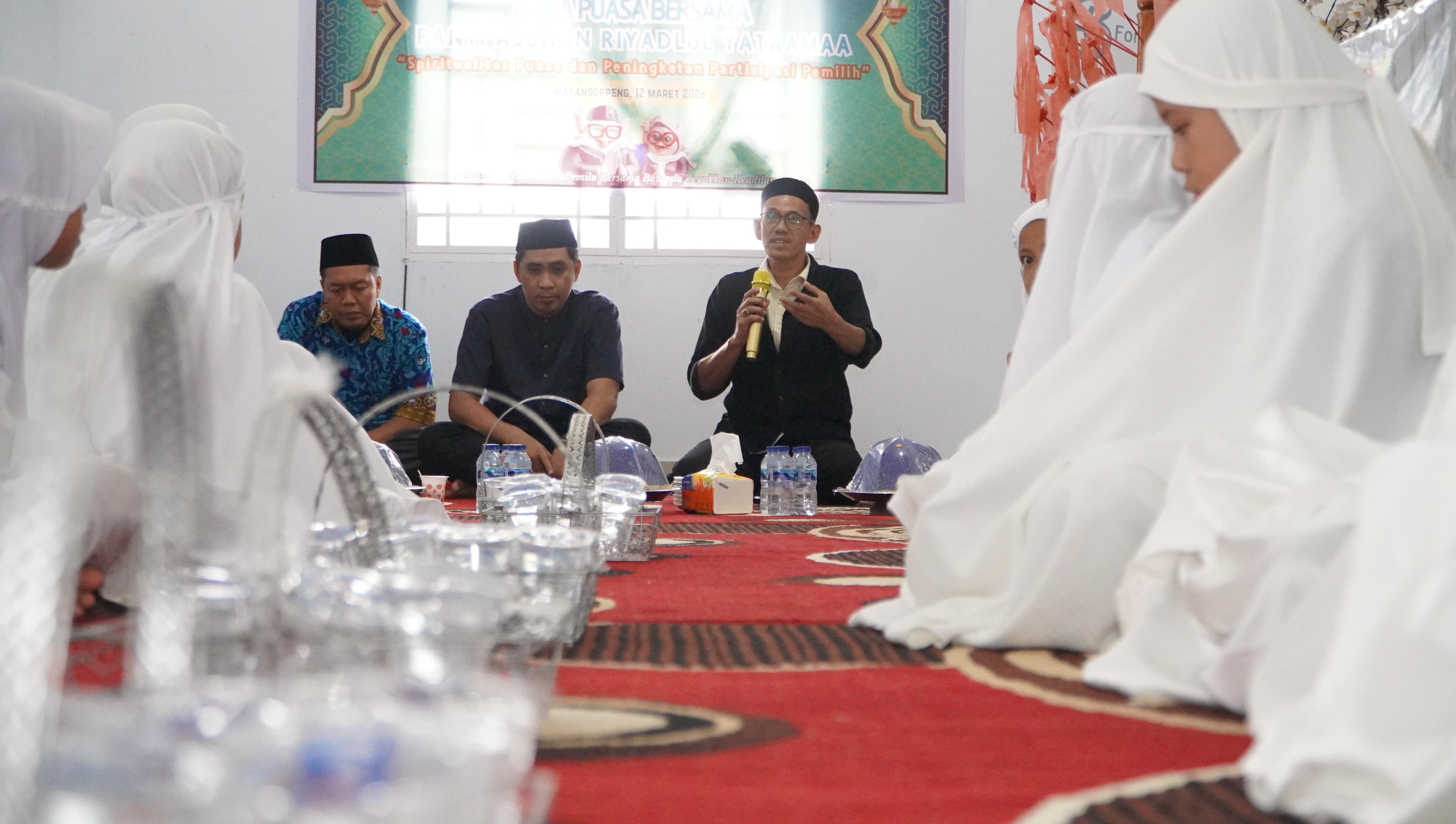 Ngabuburit Pengawasan, Muhammad Hasbi: Upaya Intensifkan Peningkatan Partisipasi Pemilih