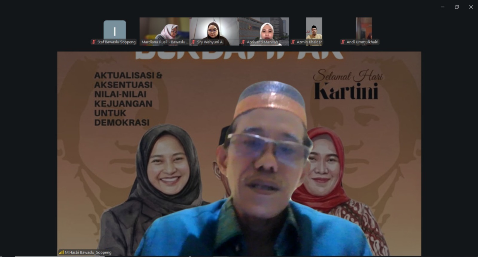 Muhammad Hasbi: WFH Berdampak, Harapan Lahirnya Ruang Dialog yang Produktif, Kritis dan Solutif bagi Demokrasi