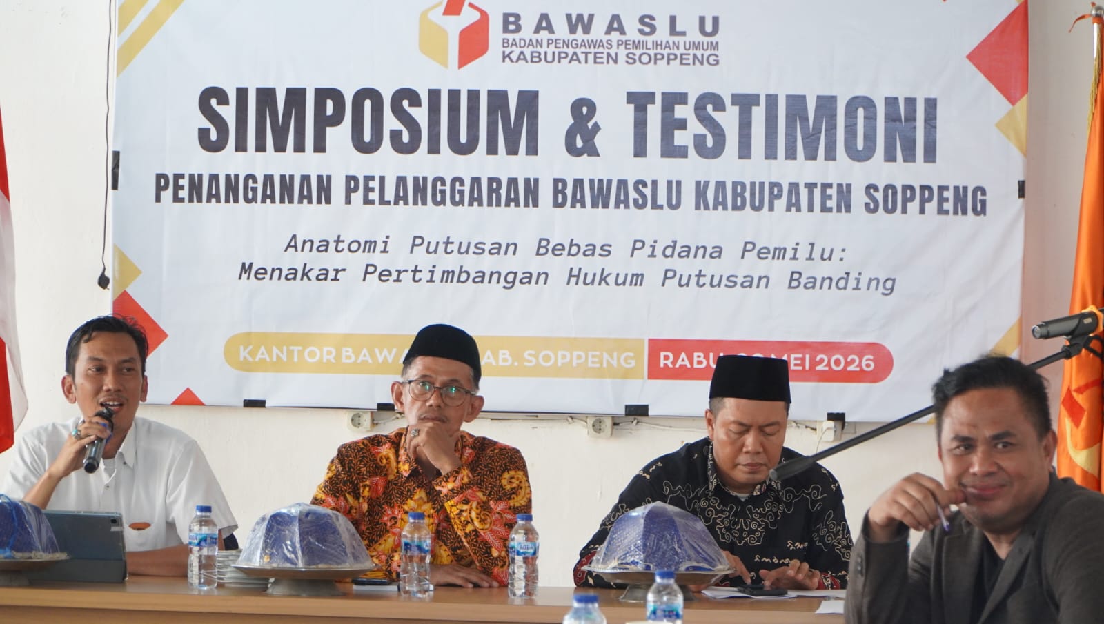 Simposium Penangan Pelanggaran, Abdul Malik: Upaya Identifikasi Tantangan dan Peluang