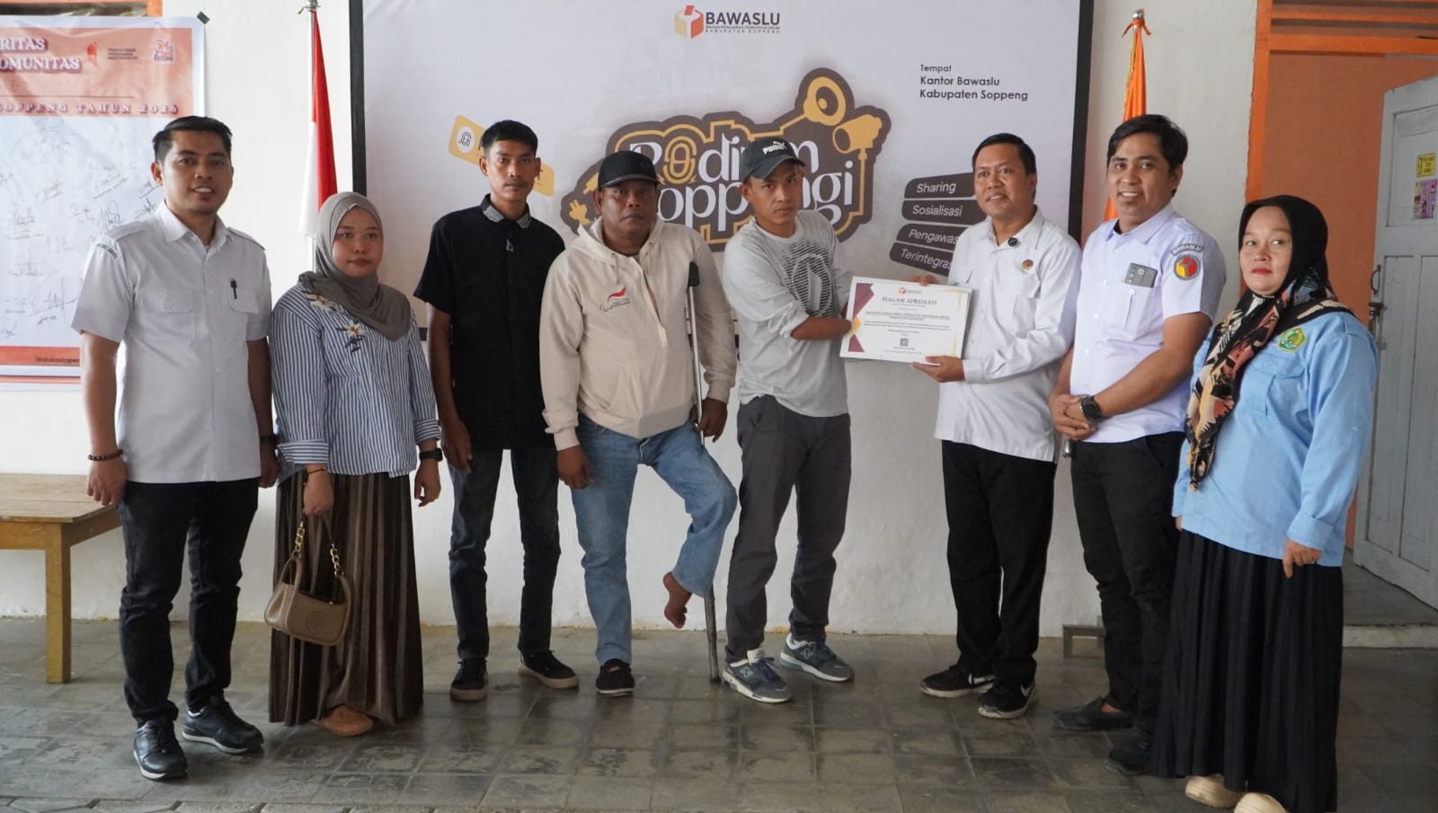 Upaya Wujudkan Pemilu Inklusif, Bawaslu Libatkan NPCI Soppeng
