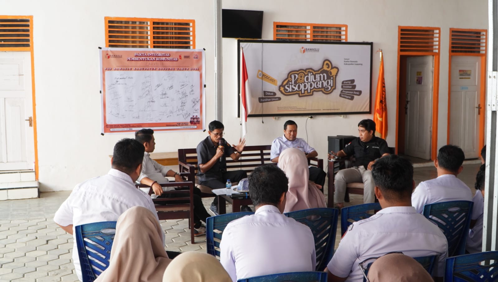 Bawaslu Soppeng Wujudkan Akurasi Data dan Penguatan Kerjasama Kelembagaan