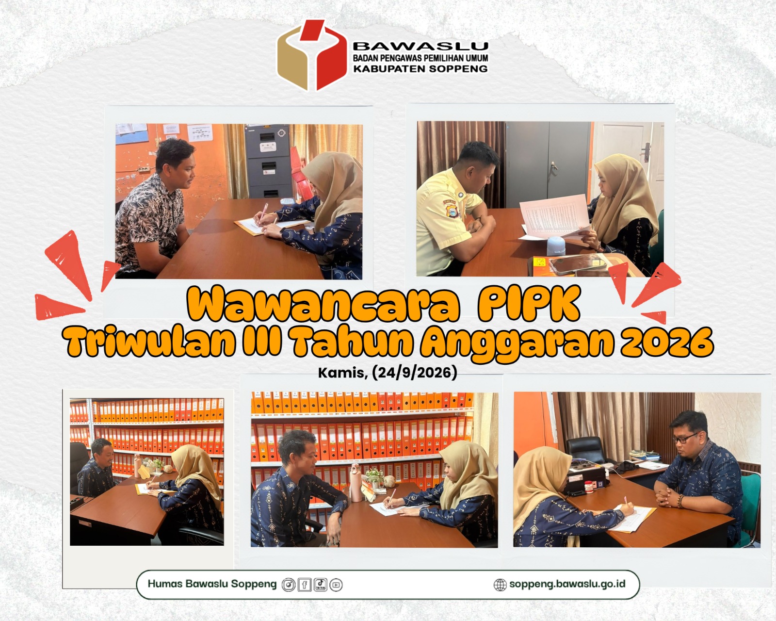 PIPK Triwulan III Tahun Anggaran 2026, Wujudkan Pengelolaan Keuangan Negara yang Transparan dan Akuntabel