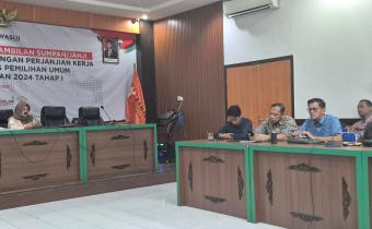 Ketua Bawaslu Soppeng Hadiri Rapat Inventarisasi Masalah dan Konsolidasi Kelembagaan Bawaslu
