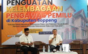 Forum Bawaslu Soppeng Hasilkan Catatan Kritis untuk Penguatan Kelembagaan Pengawas Pemilu