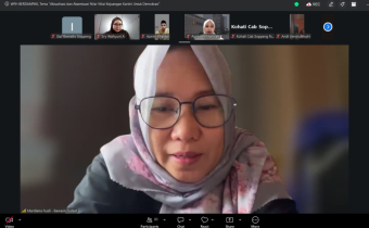 Diskusi WFH Berdampak, Mardiana Rusli: Bawaslu Soppeng Miliki Perspektif Perempuan yang Sangat Baik